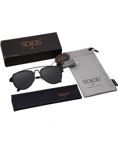 Iambcoolin SojoS Fashion Aviator Sunglasses Polarized Mirrored