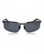  SUNGAIT Men's HD Polarized Sunglasses for Driving Fishing  Cycling Running Metal Frame UV400 (Gunmetal, Gray)8177