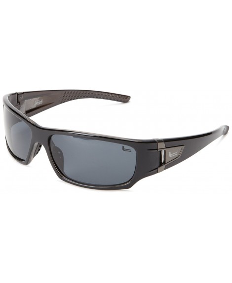  Coleman Grizzly Polarized Rectangular Sunglasses,Shiny  Black,139 mm: Sunglasses & Eyewear